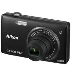 Kit Camara Digital Nikon Coolpix S5200 Negro